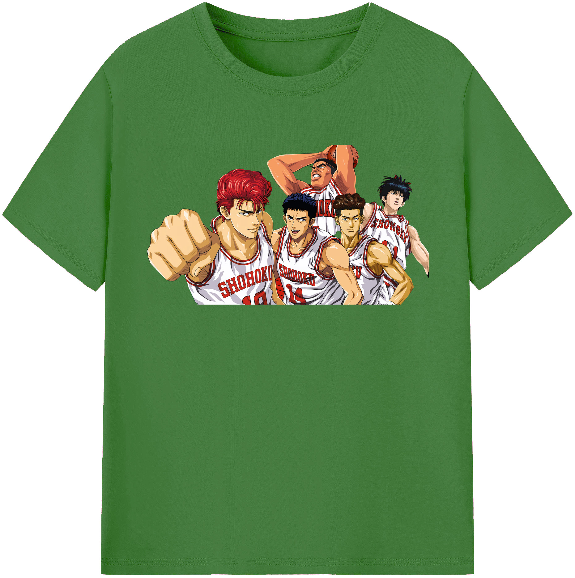 （画像用） SLAM DUNK／スラムダンク レディースカジュアルプリントTシャツ（綿100％）